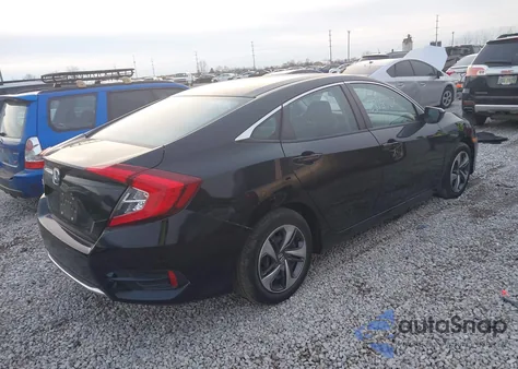2020 Honda Civic Lx from USA, damaged, VIN 2HGFC2F65LH523024